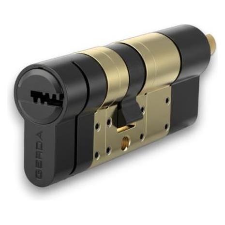 NoName tedee - evropská modulární vložka GERDA EXXO SMART 31-62 mm / 31-62 mm, černá (Profildoppelzylinder) (TD-GERDA-EXXO-BK)