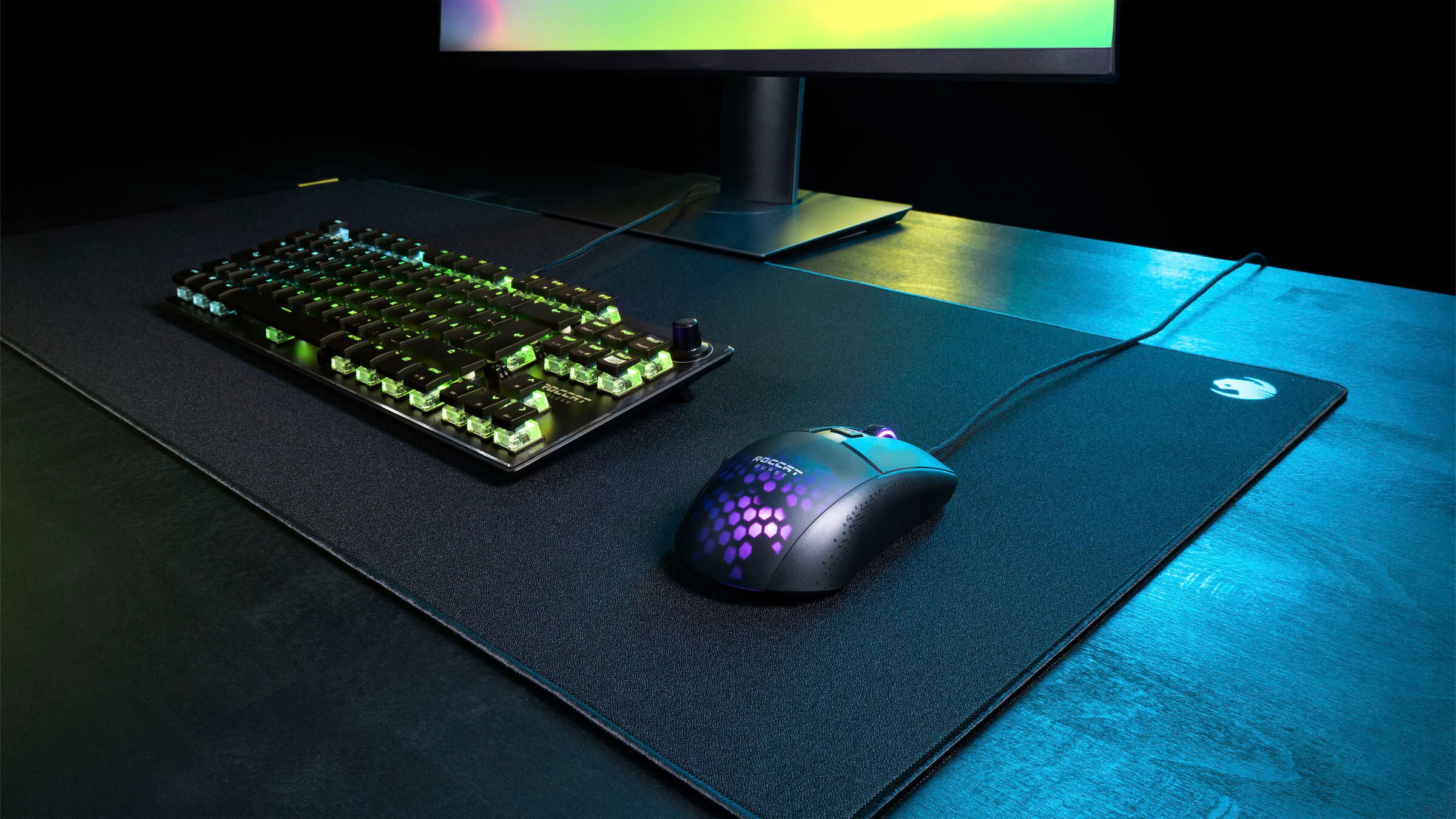 ROCCAT Mauspad "Sense CTRL", schwarz, B/H/L: 90cm x 0,03cm x 42cm, Mauspads