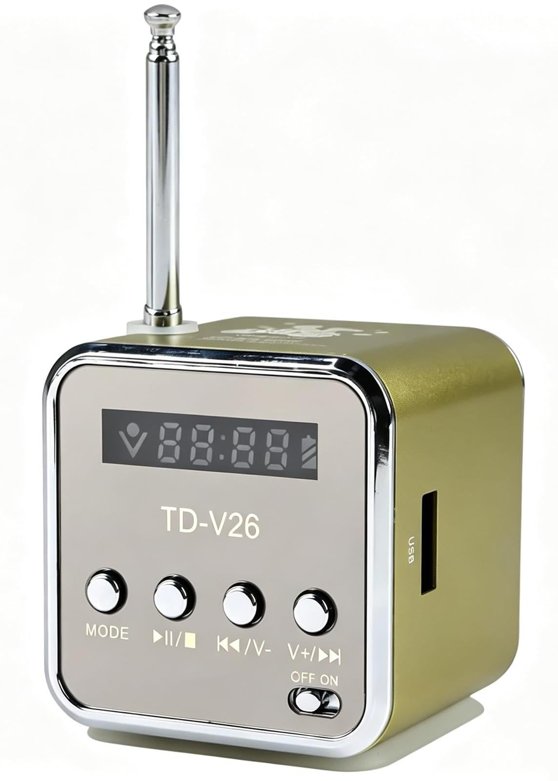 Selius Mini Bluetooth-luidspreker met draagbare FM-radio