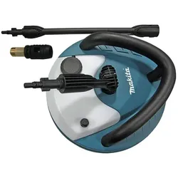 Makita, Hochdruckreiniger Zubehör, Bodenreiniger mit Tank und Adapter für Hochdruckreiniger