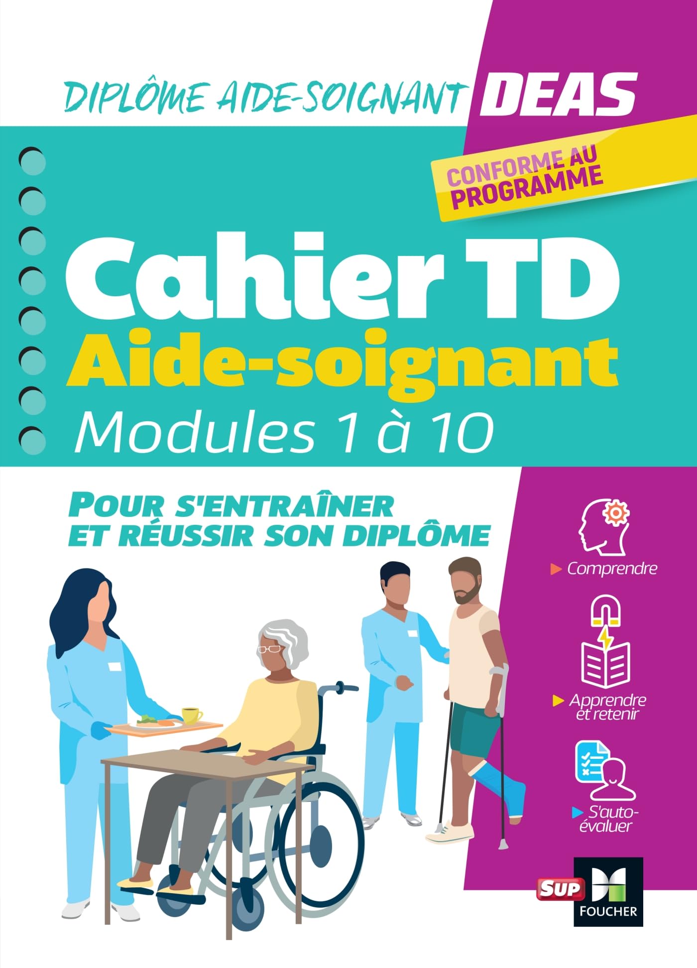 Kevin Freis - Cahier TD aide-soignant : modules 1 à 10 : DEAS, diplôme aide-soignant - Preis vom 13.10.2026 19:28:25 h