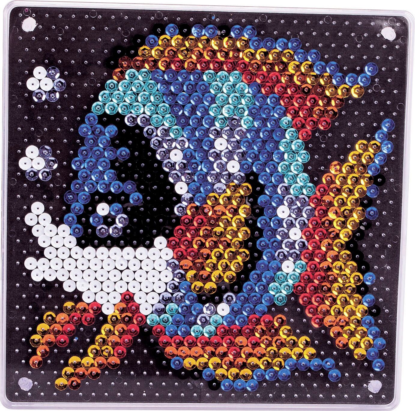 Kreativset SIMBA "Art&Fun, Sequin Fisch", bunt, Kreativsets, Kinder, Kreativset