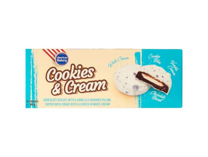 AMERICAN BAKERY Cookies &amp; Cream - 96 g