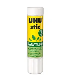 UHU Klebestift stic ReNature, lösemittelfrei, 21 g