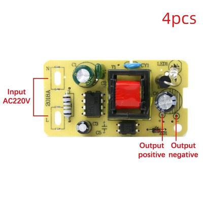 Compact 5V 2A Switching Power Supply Module For DIY Electronics 4pcs