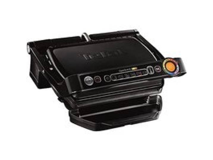 Grill électrique - TEFAL - Optigrill Sna - Acier inoxydable 18/8 - 2000 Watt - Noir