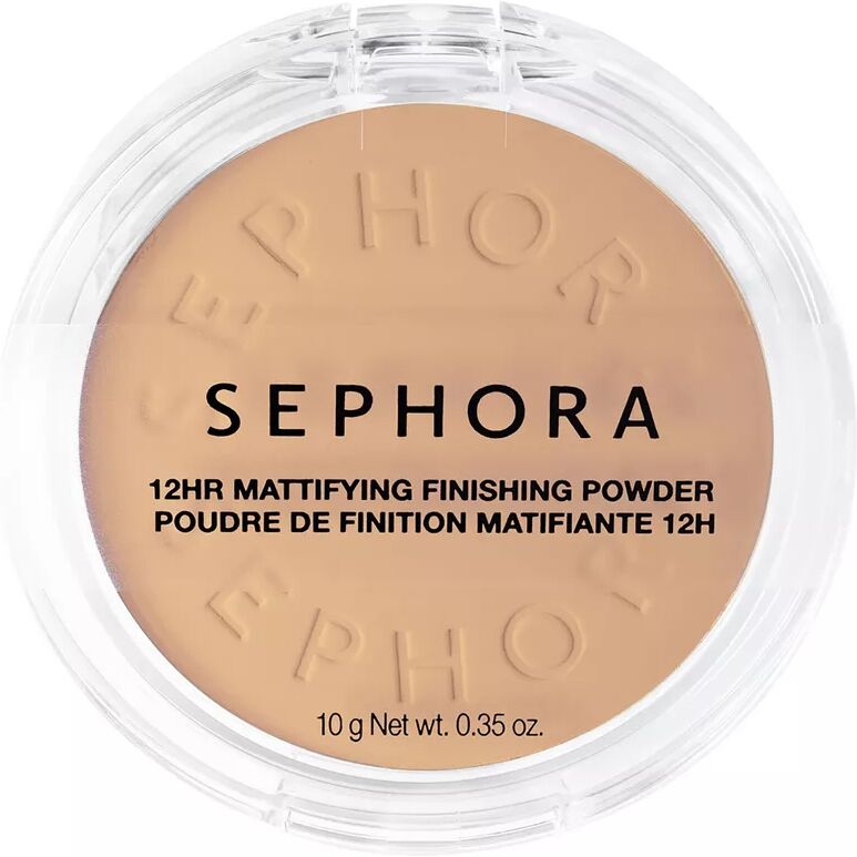 SEPHORA - 12 Stunden mattierendes Kompaktpuder, Poudre De Finition Matifiante, 10 g,  Light neutral