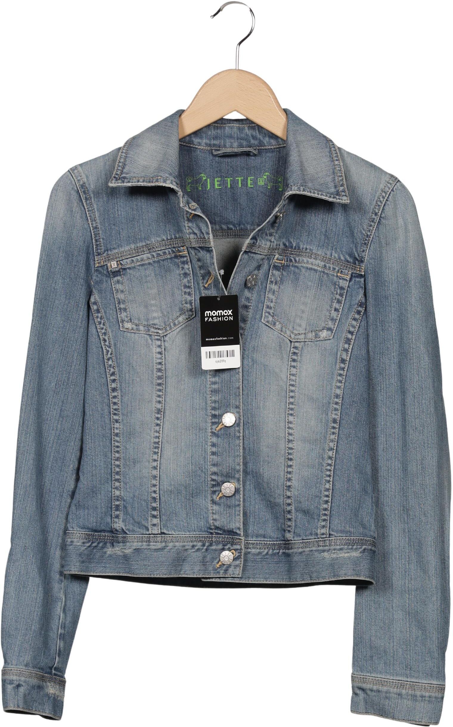 JOOP! Jette Jette Joop Damen Jacke, Hellblau, Gr. EU 38, Baumwolle / Elasthan - Second Hand