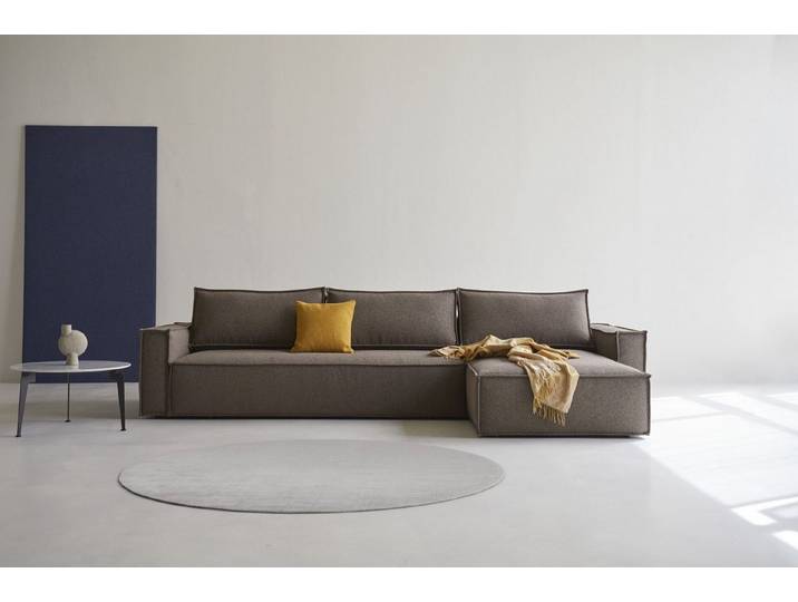 INNOVATION LIVING ™ Ecksofa Newilla, bequemes L-Form Sofa mit Funktion & Bettkasten, B: 340cm, 10cm Pocket Spring Komfort, großer Stauraum, stabile Stahlkonstruktion