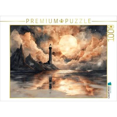 CALVENDO Puzzle Küstenwächter in der Nacht | 1000 Teile Lege-Größe 64x48cm Foto-Puzzle für glückliche Stunden, Sonstige von , Calvendo Puzzle