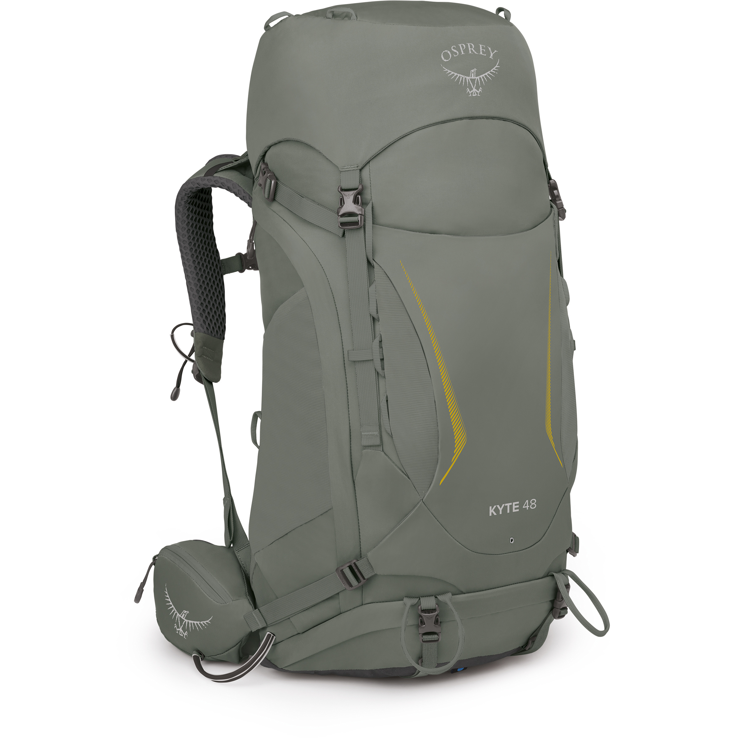 Osprey Kyte 48 Damen Trekkingrucksäcke gruen Größe 48L | XS-S Trekking Wasserabweisend