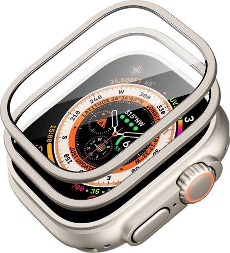 ESR Armorite Displayschutzglas Apple Watch Ultra (49 mm), Watch Ultra 2 (49 mm), Watch Ultra 3 (49 mm) 2 St. Anti-Fingerprint