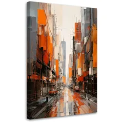 LEINWANDBILD Abstraktion 80x120cm