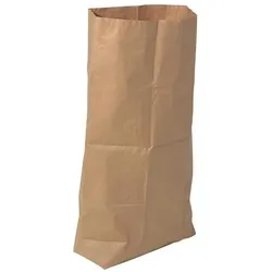 Transpak Abfallsack Masse 700x950mm Volumen 120l Kraftpapier Gewicht 70g/qm, Abfallsack, Braun