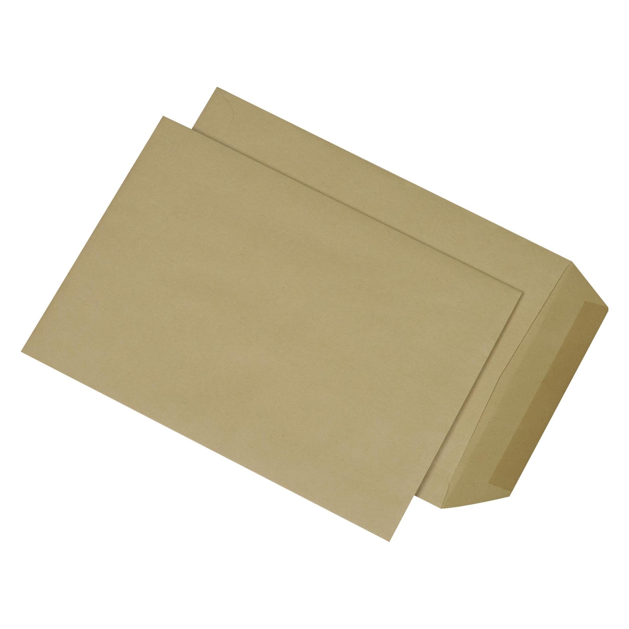 Mailmedia Versandtaschen B5 nassklebend, ohne Fenster,90 g-qm natron braun, Eigengewicht: 9,4 g (3... (500 Stk.) (36106/7)
