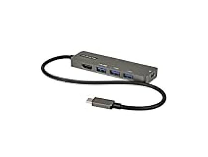 StarTech Mini Dock USB-C 5-en-1, HDMI 2.0b 4K 60Hz HDR10, 100W PD, 4x USB