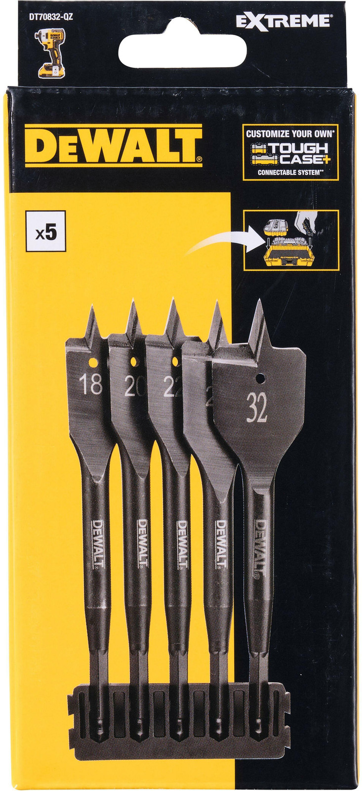 DeWalt DT70832-QZ Platte vijfdelige houten zaagbladset