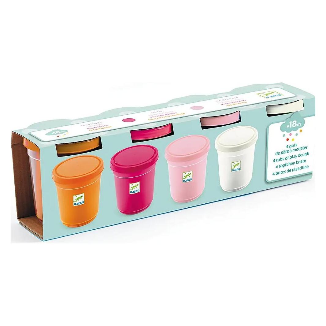 Djeco Knete (4 Farben ass) Sweet (5409026)