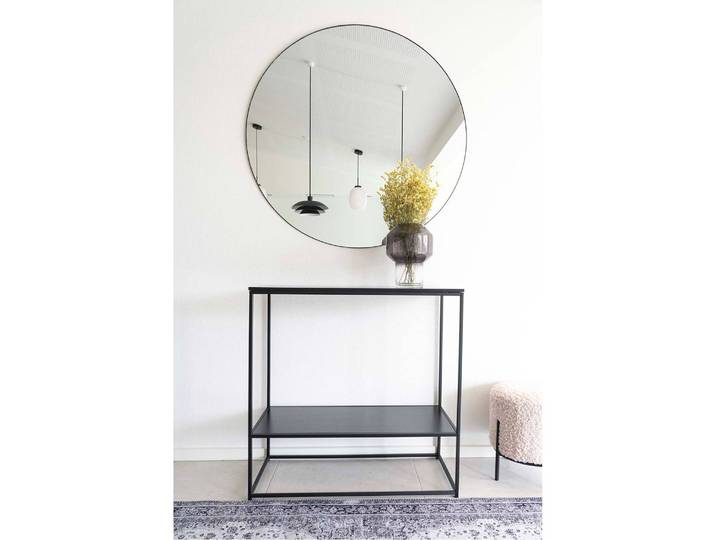 Console 80 x 80 x 36cm Noir/Noir
