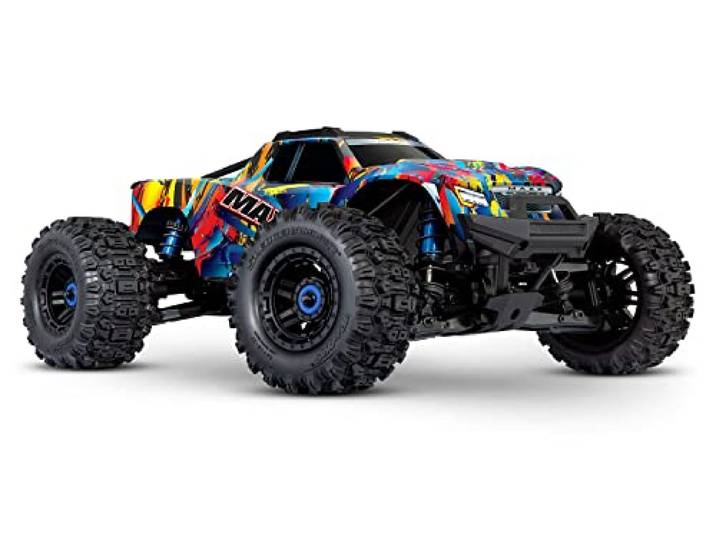 Traxxas MAXX Brede Kleurrijke 1:10 RC Modelauto Monstertruck vierwielaandrijving (4WD) RtR 2,4 GHz