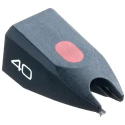 Ortofon Stylus 40 (Tonabnehmer), Plattenspieler Zubehör, Schwarz