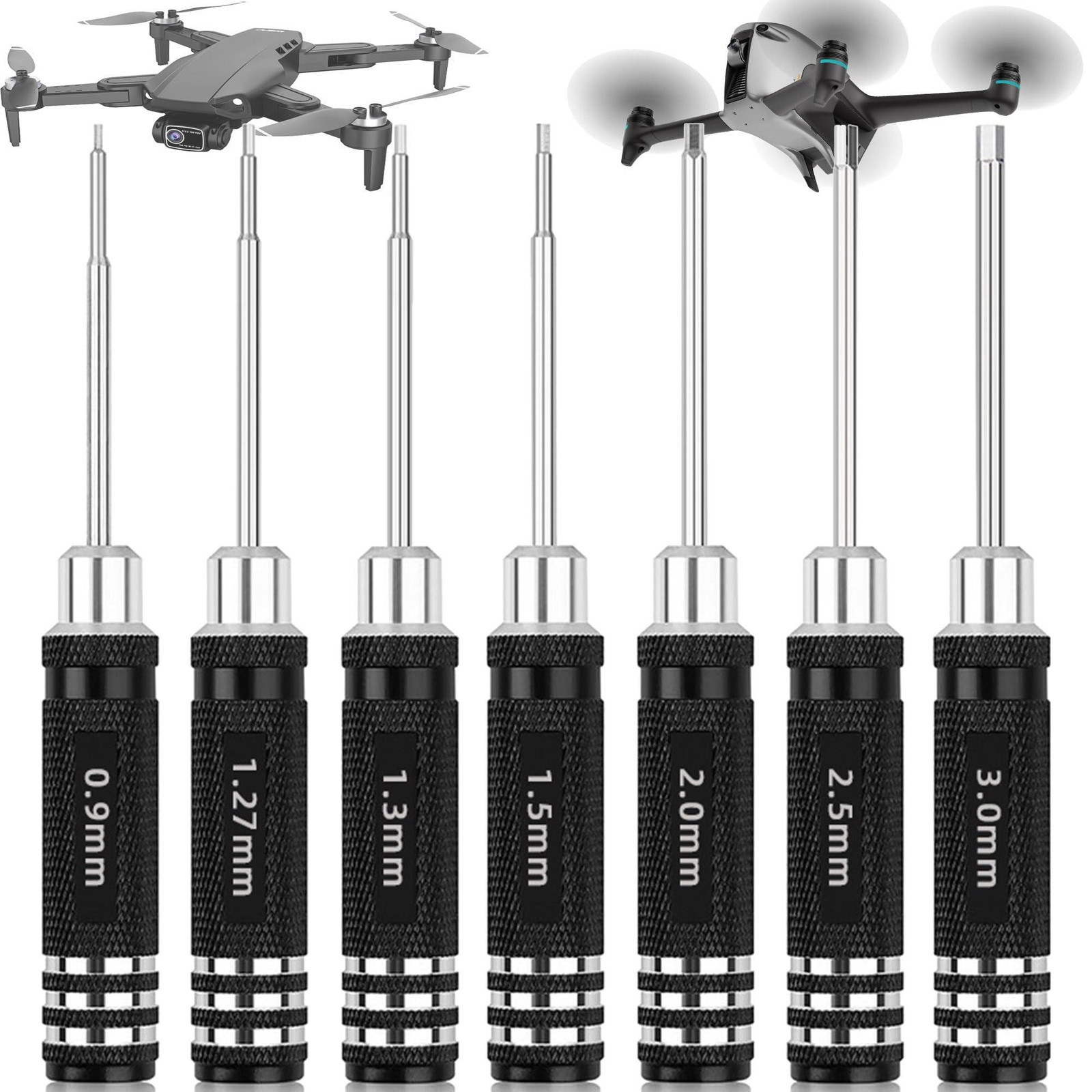 Merkloze 7-delige Hex Schroevendraaierset voor RC Modellen