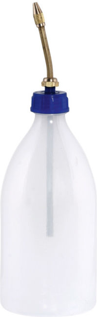 SAMOA-HALLBAUER Burette à huile en plastique avec tuyau d'écoulement, Capacité: 500 ml (083532 500)