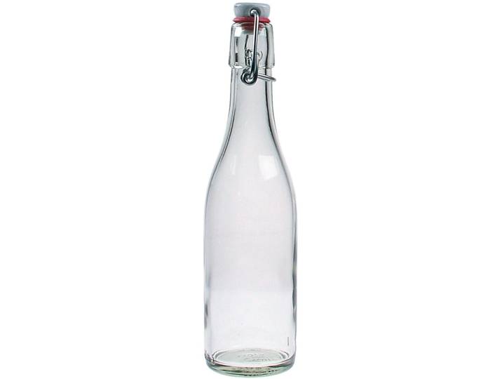 Flasche Therese Transparent Aluminium/Glas H 25.5 cm 0.35 l - Flasche