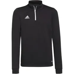 ADIDAS Kinder Sweatshirt Entrada 22 Training, Größe 128 in Schwarz Schwarz