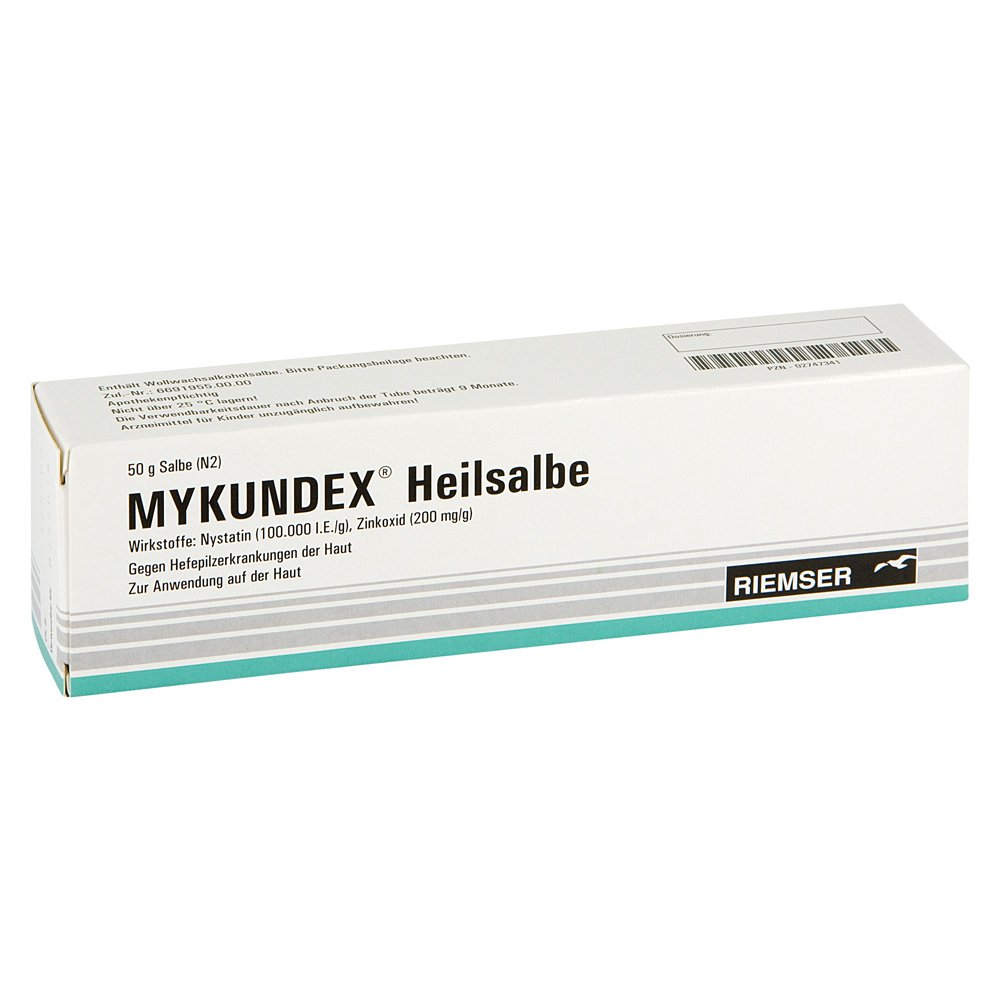 Esteve Pharmaceuticals GmbH Mykundex Heilsalbe 02747341