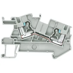 Siemens 8WH6001-0AG00 Klemme, iPo-Steckanschluss, Installationsklemme, Durchgangsklemme, 4 mm2, grau 8WH60010AG00  - 50 Stück