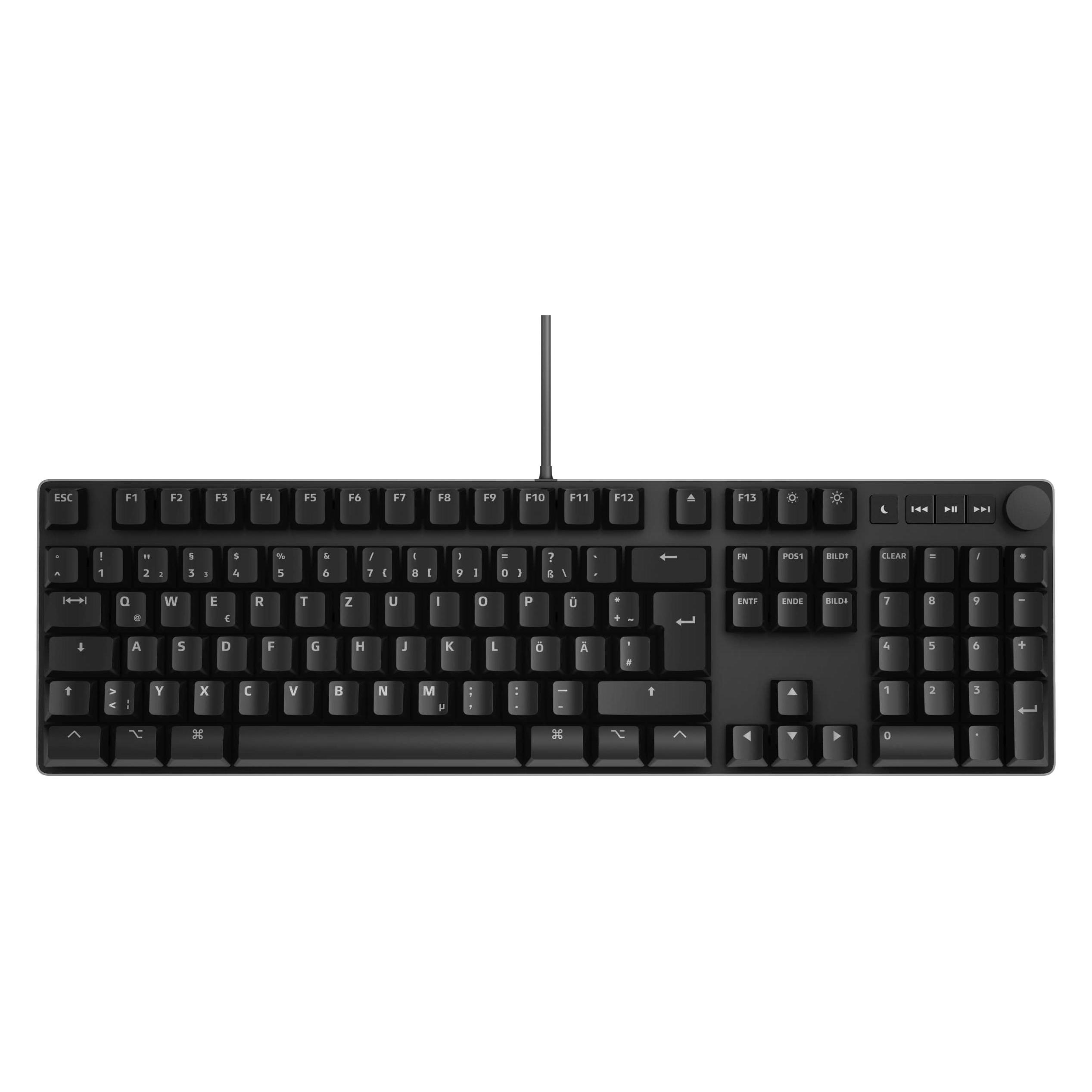 Das Keyboard DKB MacTigr MX Linear LP DE (DE, Kabelgebunden) (DKTIGMACMXRLPI1DE)