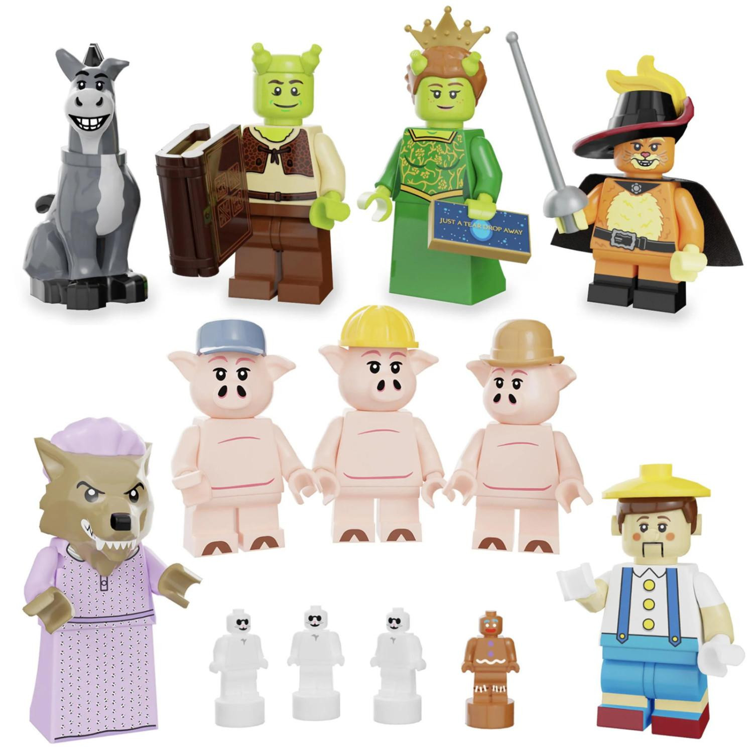LEGO Minifiguren Shrek Serie Verassingsdoos 71053 - 1 van 12 verzamelbare figuren