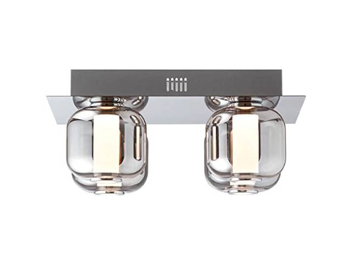 Brilliant Rafa Deckenstrahler chrom/rauchglas G97177/93