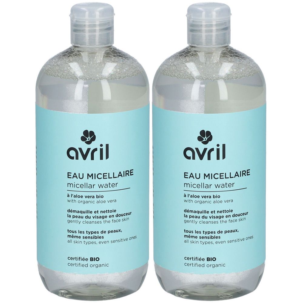Avril Lotion micellaire bio x2 2x500 ml Gesichtswasser