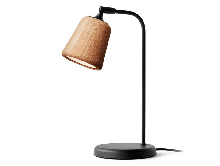 New Works Lampe de table Material Natural oak