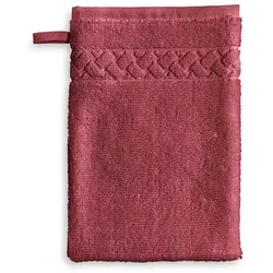Fürstenhof Waschlappen Malmö 15 x 21 cm Baumwolle Rot Beere