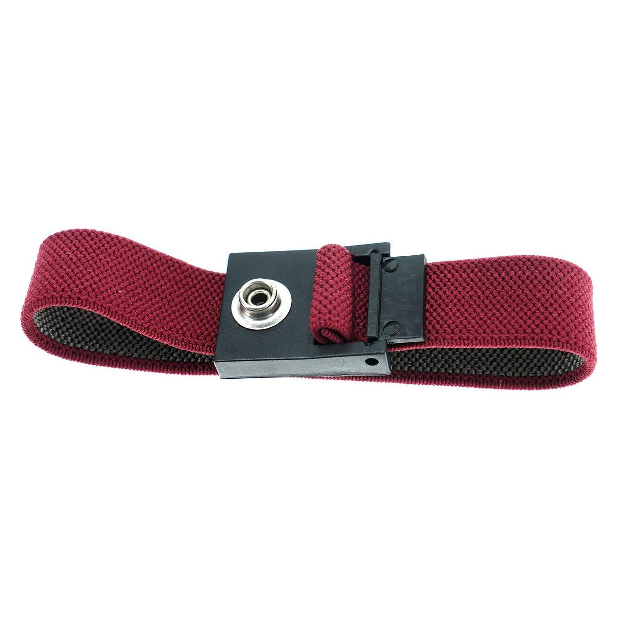 Top Swede ESD-Armband, 7 mm DK Druckknopf, rot (Statikschutz) (SG-AB-7DK-RO-220MM)