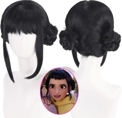ilyeco KPop Demon Hunters Cosplay Wig For Rumi, Mira & Zoey Heat Resistant Anime Character zoey wig