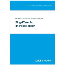 EingriffsrechtimPolizeidienst, Fachbücher von Peter von Prondzinski, Marcello Baldarelli, Christof Römer, Marcel Schmiedtke