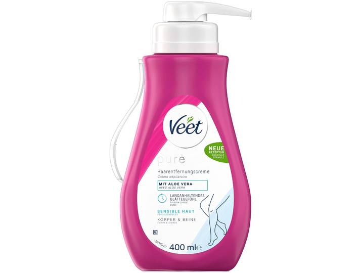 Veet Pure Haarentfernungscreme Körper & Beine Sens.Haut 400ml