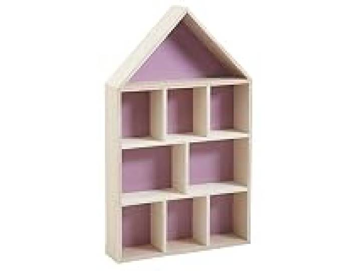 AUBRY GASPARD Etagère Maison en Bois 9 Compartiments