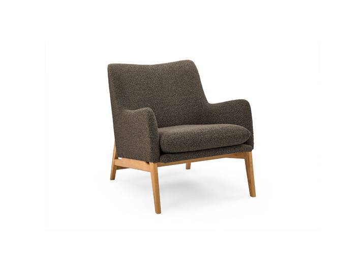 Sova Loungesessel, Eiche natur Stoff
