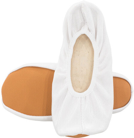 Gymnastikschuhe für Erwachsene und Kinder, weiß