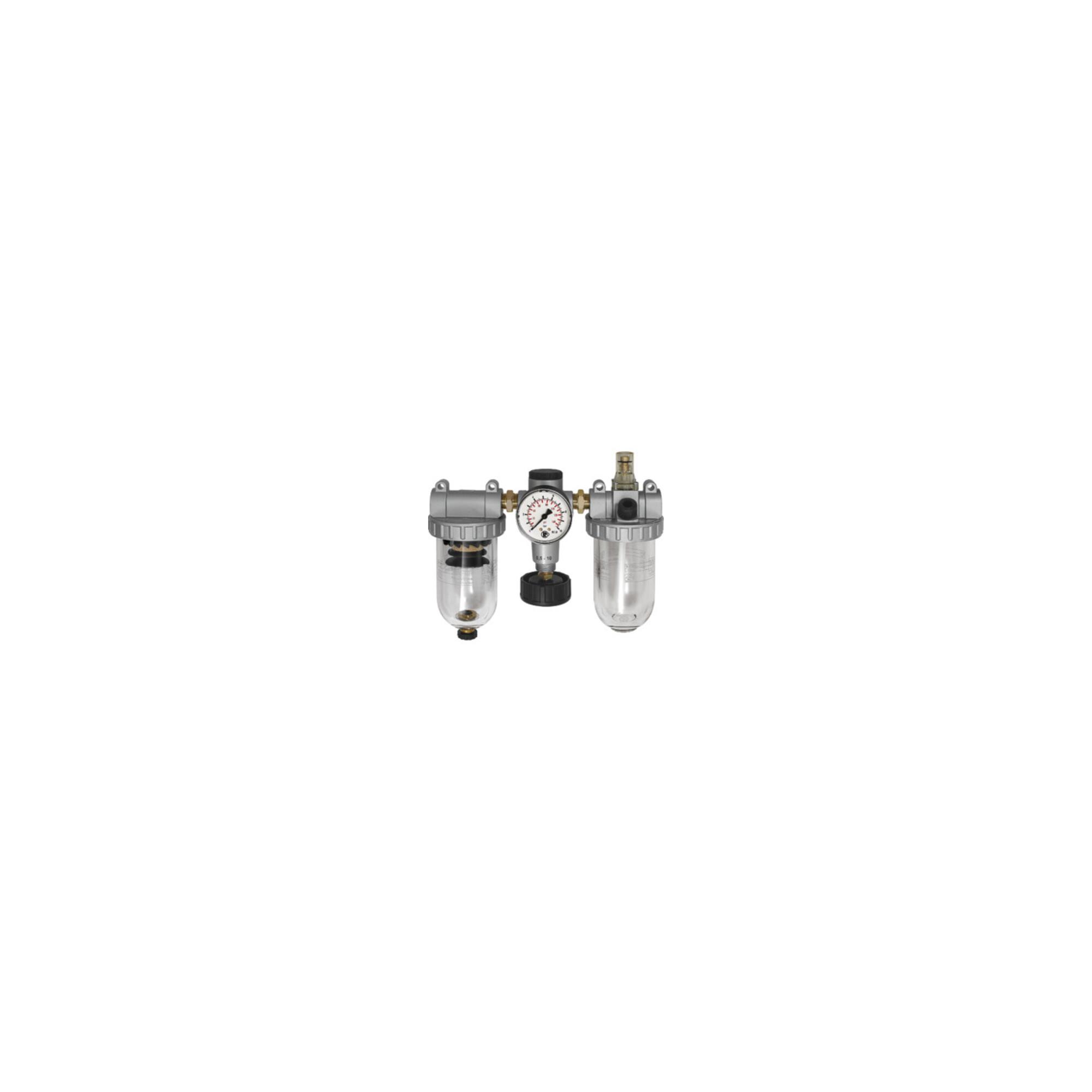 Riegler Wartungseinheit 3-tlg. »Standard«, mit PC-Behälter, BG 1, G 3/8 (847 K)