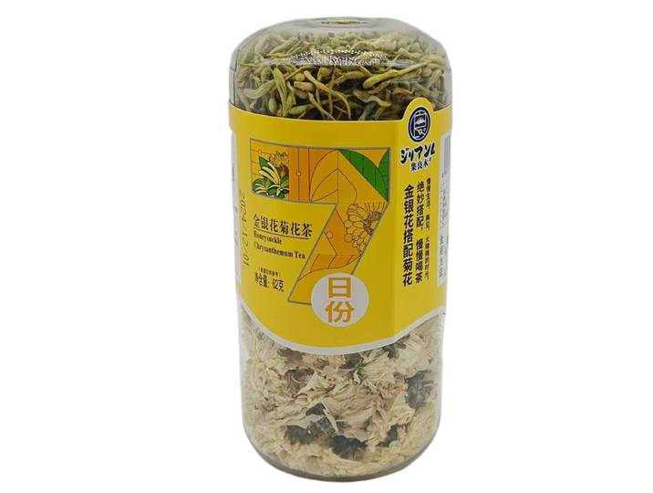 JiLiangMu Thé au chèvrefeuille et au chrysanthème 62 g