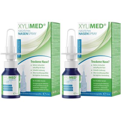 Miradent Xylimed natürliches Nasenspray 2x 2x45 ml