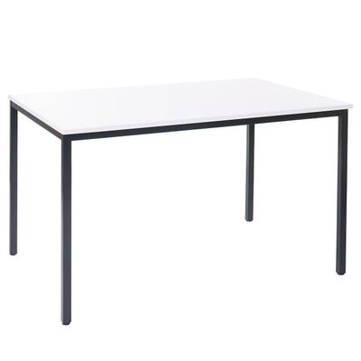 Décoshop26 - Konferenztisch 120x80cm weiß MDF 04_0001393