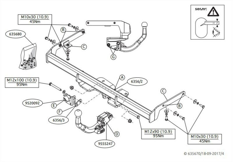 Attelage Suzuki Swift y compris Hybride (05/17-11/23) RDSOD