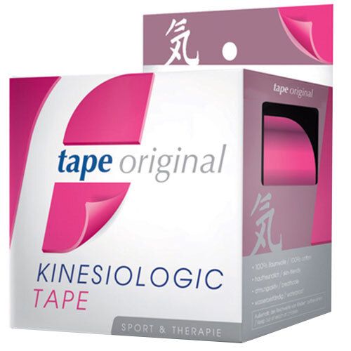 Kinesiologic tape original 5 cmx5 m pink 1 St Verband